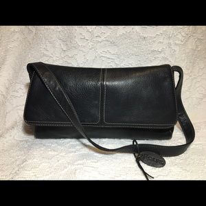 Vintage Rolfs Pebbled Leather Shoulderbag